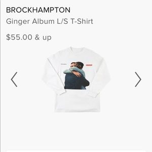 Brockhampton ginger shirt